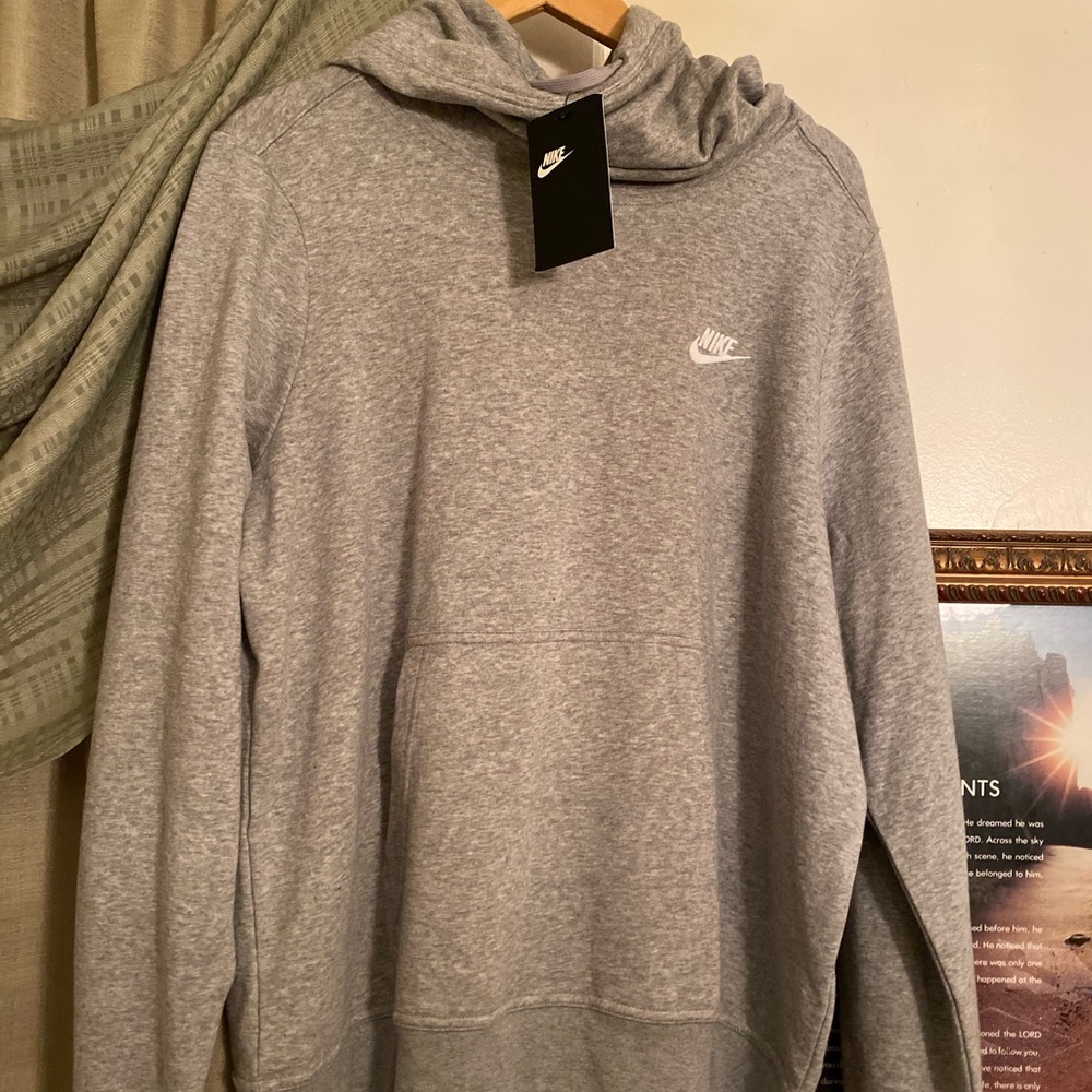 Nike mock neck hoodie